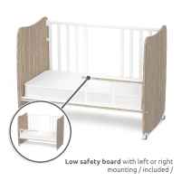 Бебешко легло Lorelli Stars 60x120 см, Бяло+String-PIeQc.jpeg