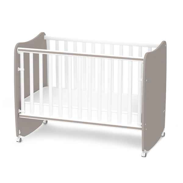 Бебешко легло Lorelli Stars 60x120 см, Бяло+String-xK8YS.jpeg