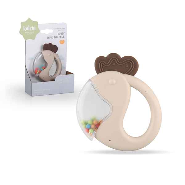 Бебешка дрънкалка и гризалка Kaichi, Пиленце-0D7KD.jpeg