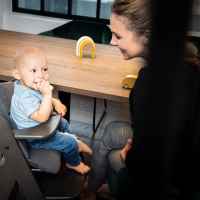 Дървено столче за хранене Hauck Alpha+, Charcoal-0GA20.jpeg