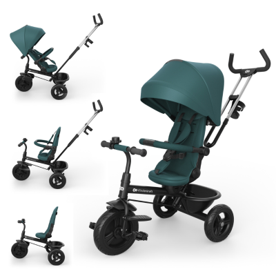 Триколка KinderKraft Aston 2 Plus, зелена