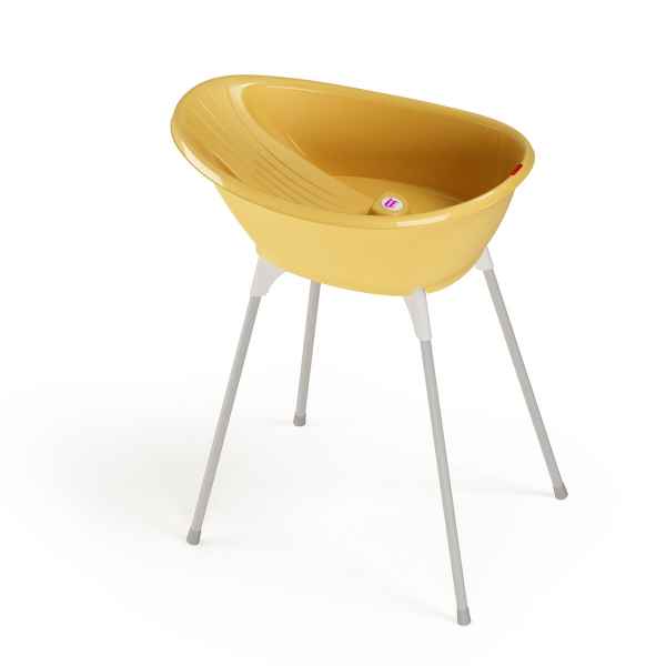 Комплект бебешка вана и стойка OK Baby Бела, жълта-0NZdR.jpg