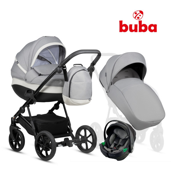Бебешка комбинирана количка 3в1 Buba ZAZA 2, Warm Grey-0Z7uC.png