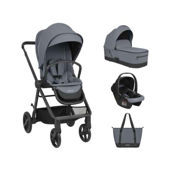 Комбинирана бебешка количка 4в1 Kikka Boo Mia, Grey-0ZE0g.jpeg