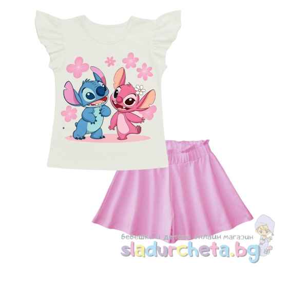 Комплект от 2 части Светли - тениска и пола-0aezo.jpeg