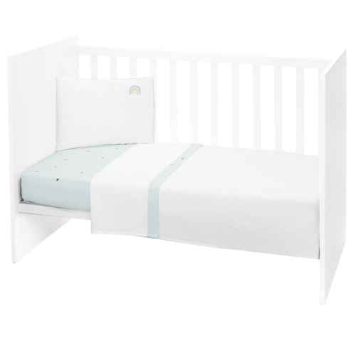 Бебешки спален комплект 3 части Kikka Boo, Stripy Friends 60/120