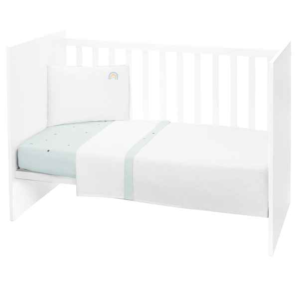 Бебешки спален комплект 3 части Kikka Boo, Stripy Friends 60/120-0apMo.jpg