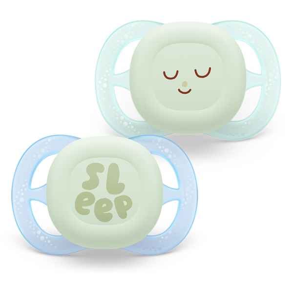 2 бр. залъгалки Philips Avent Ultra Start Night 0-2м дизайн Sleep, момче-0bWuy.jpeg