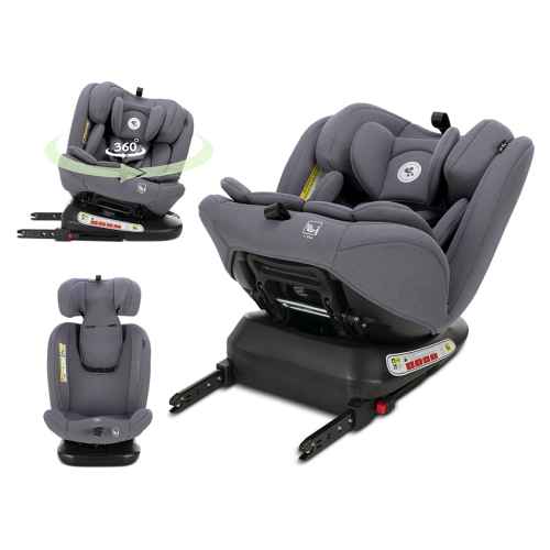 Столче за кола Lorelli Capella Isofix 360, Grey