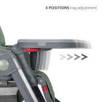 Столче за хранене Lorelli, Party, Green leather-0iY87.jpeg