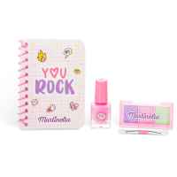 Козметичен комплект с бележник Martinelia, Super Girl, 4 части-0s0y8.jpeg