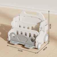 Детски подвижен органайзер с дъска за рисуване Feelkids, Сива кола-0snjI.jpeg