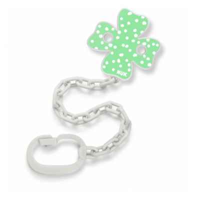 Синджир за биберон NUK, Зелена детелина