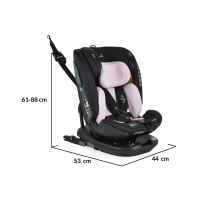 Столче за кола Cangaroo Gravity I-size, розово-14Gsb.jpeg