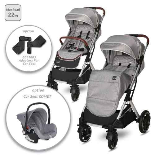 Бебешка количка Lorelli STORM, Opaline Grey 2023