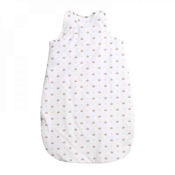 Спален чувал Lorelli зимен 95 см, Бяло с корони -1J57N.jpg