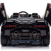 Акумулаторна кола JJ Lamborghini Sian 4x4 24V, двуместна черен металик-1LVZv.jpeg