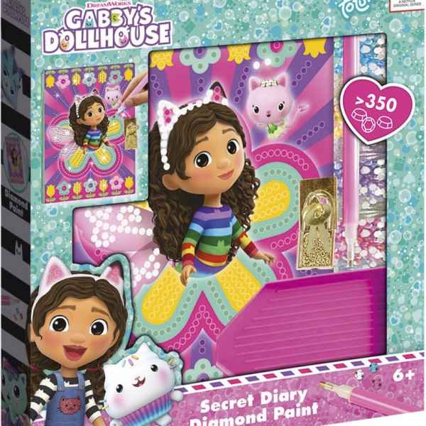 Творчески комплект Totum, Декорирай сам таен дневник с диаманти, Gabby′s Dollhouse-1LXxX.jpeg
