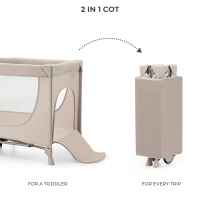 Бебешка кошара KinderKraft Joy 2, Beige-1La0K.jpeg