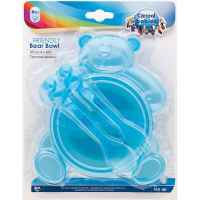 Комплект за хранене Canpol Мече 6м+ 3 части, синьо-1PwL9.jpg