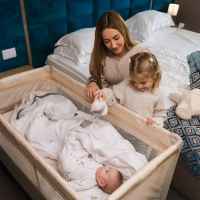 Бебешка кошара Lorelli TORINO 2 Нива, Grey-1VLeH.jpeg