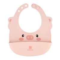 Силиконов лигавник Kikka Boo Savanna, Pink-1Zabk.jpeg