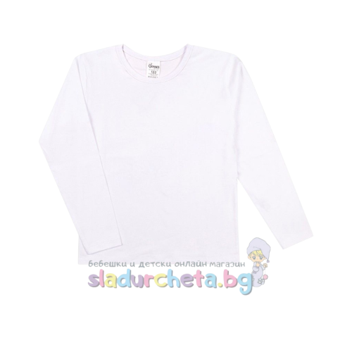 Детска блуза Комес, бяла