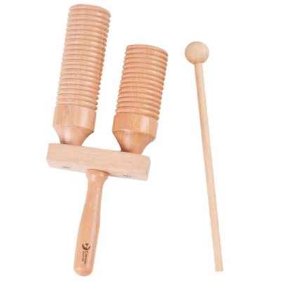 Музикален дървен инструмент Classic World Educational, агого