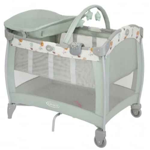 Бебешка кошара на 2 нива Graco Contour Electra, Up & Away