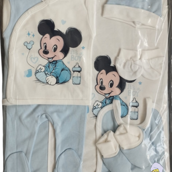 Комплект за изписване Светли, Мики Маус син-1hoCr.png