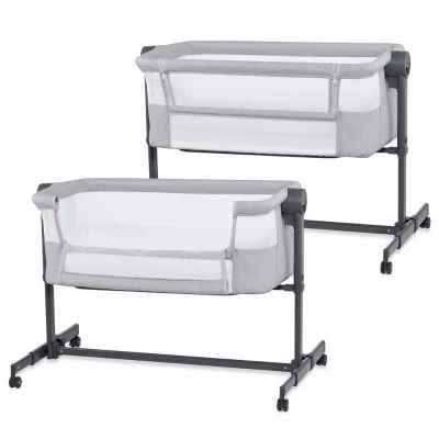 Бебешка кошара KinderKraft Nestee up 2, Grey