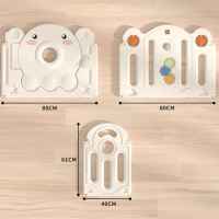 Бебешка ограда с баскетболен кош и табло с активности Feelkids, Октопод-1lXM4.jpeg