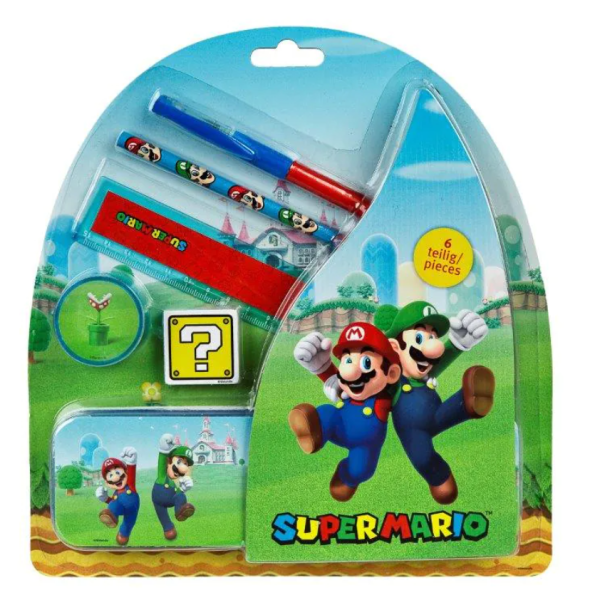 Комплект за училище Simba toys, 6 части Super Mario-24h9W.png