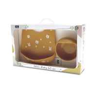 Силиконов сет за хранене Lorelli 2 части, YELLOW-24w9U.jpeg