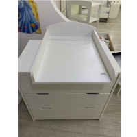 Дървен плот за повиване Baby Gucio, бял-2CqXk.png