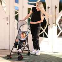 Лятна бебешка количка Lorelli Vaya, розова-2Dnec.jpeg