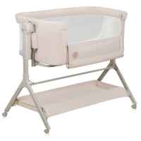Бебешка кошара Next to me 3 в 1 Lionelo Leonie Plus люлееща се, Beige Sand-2Ewxl.jpeg