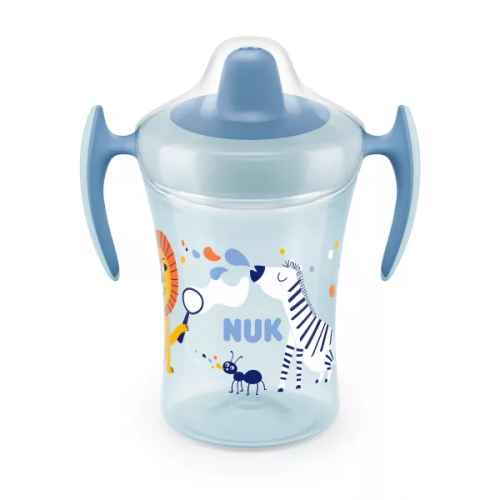Чаша NUK Evolution Trainer Cup, 230мл, 6+м, синя