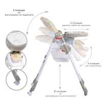 Столче за хранене Cangaroo Kimchi, каки-2MRvt.jpg