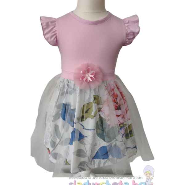 Детска рокля Светли, розова/ бяла-2Oisk.jpeg