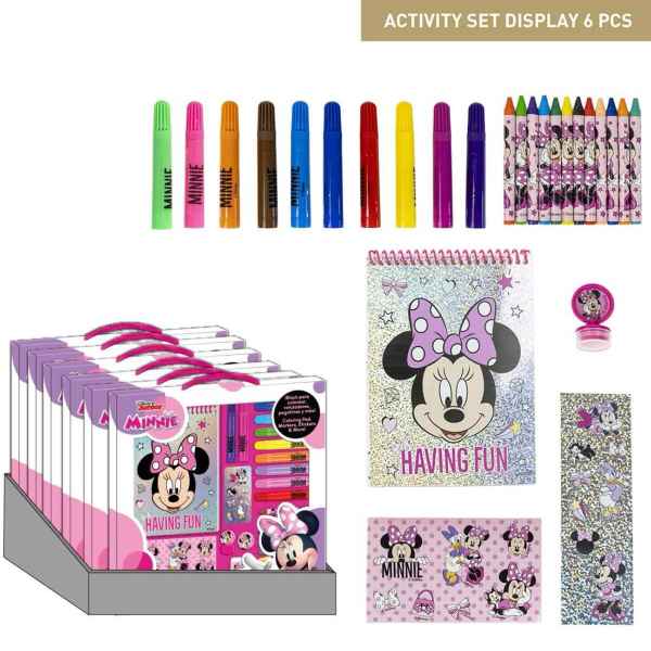 Комплект за рисуване с маркери и тефтер Cerda, Minnie Mouse-2UUq6.jpeg