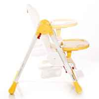 Столче за хранене Lorelli Cryspi, Cool grey leather-2W3q8.jpeg