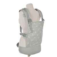 Ергономична раница за носене на бебе Lorelli WALLY, Grey FLORAL-2aKjQ.jpeg