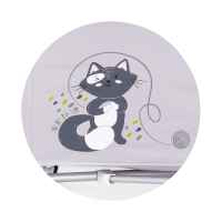 Бебешка кошара Chipolino Релакс с падаща страна, маршмелоу-2ejbA.jpeg