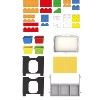 Детска маса с конструктор Eddy Toys, 300 части-2lM5g.png