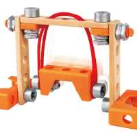 Дървен комплект Hape, Млад изобретател, Изгради си карнавал, 73 части-2rINu.jpeg