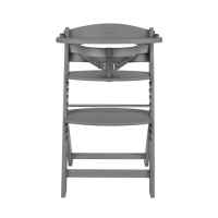 Дървено столче за храненe Kikka Boo Nordy, Dark Grey-2rRRA.jpeg