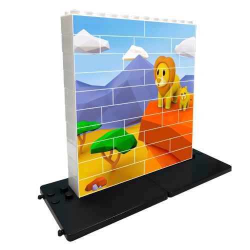 Конструктор Game Movil Puzzle Up Лъв, 32 части