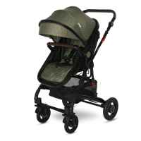 Комбинирана бебешка количка 2в1 Lorelli Alba Premium, Loden Green + Адаптори-31Xjg.jpeg