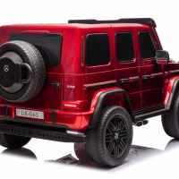 Акумулаторен джип Mercedes G63 4x4, двуместен червен металик-34MHt.jpeg